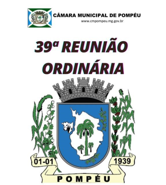 39ª Reunião Ordinária