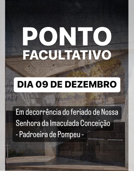 PONTO FACULTATIVO (09/12/2022)