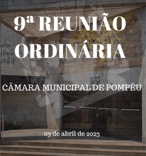 9ª Reunião Ordinária (03/04/2023)