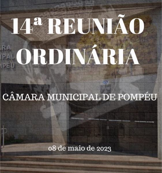 14ª Reunião Ordinária (08/05/2023)