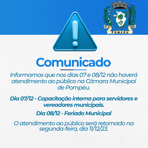Comunicado